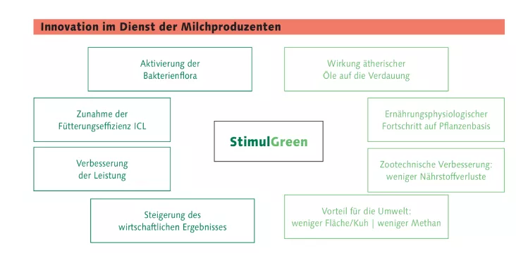 Diagramm Stimulgreen