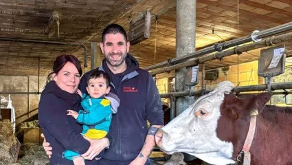 Morgan Grandjean, La Ferme de la Case, Montbéliarde