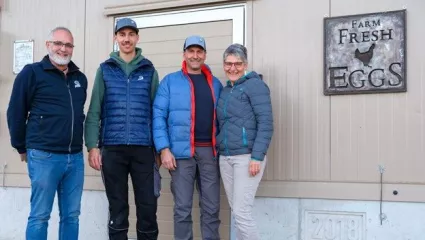 Daniel Kaufmann, Hirselenhof in Auw