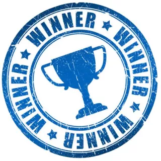 Winner stamp